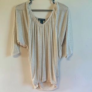 White House Black Market sparkling blouse
